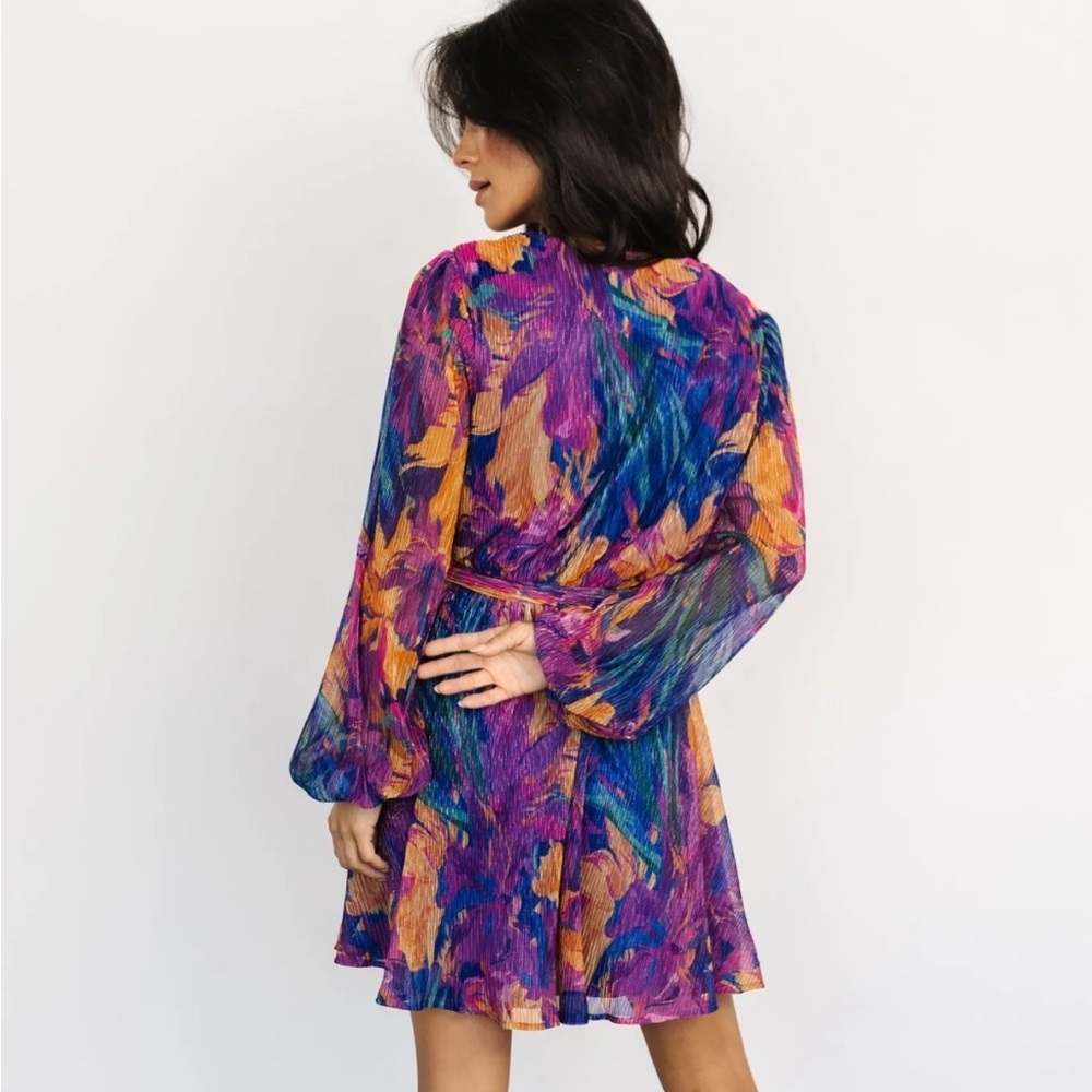 Baltic Born Multi Pattern Mini Dress - image 2